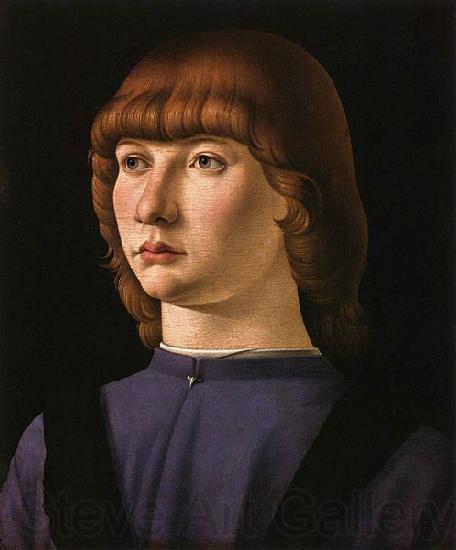 Jacometto Veneziano Portrait of a boy France oil painting art